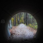 Cuyahoga Valley National Park Towpath tunnel by Peninsula, Ohio