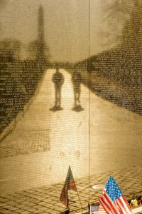Vietnam Veteran Memorial in Washington, DC.