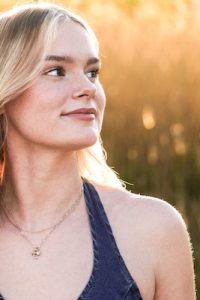 For a senior portrait, I picked out a field for sunset in Cuyahoga Valley National Park.